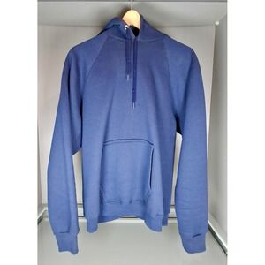 Vintage Discus Athletic Hoodie Mens Large Navy Blue Heavyweight Made in USA 90s